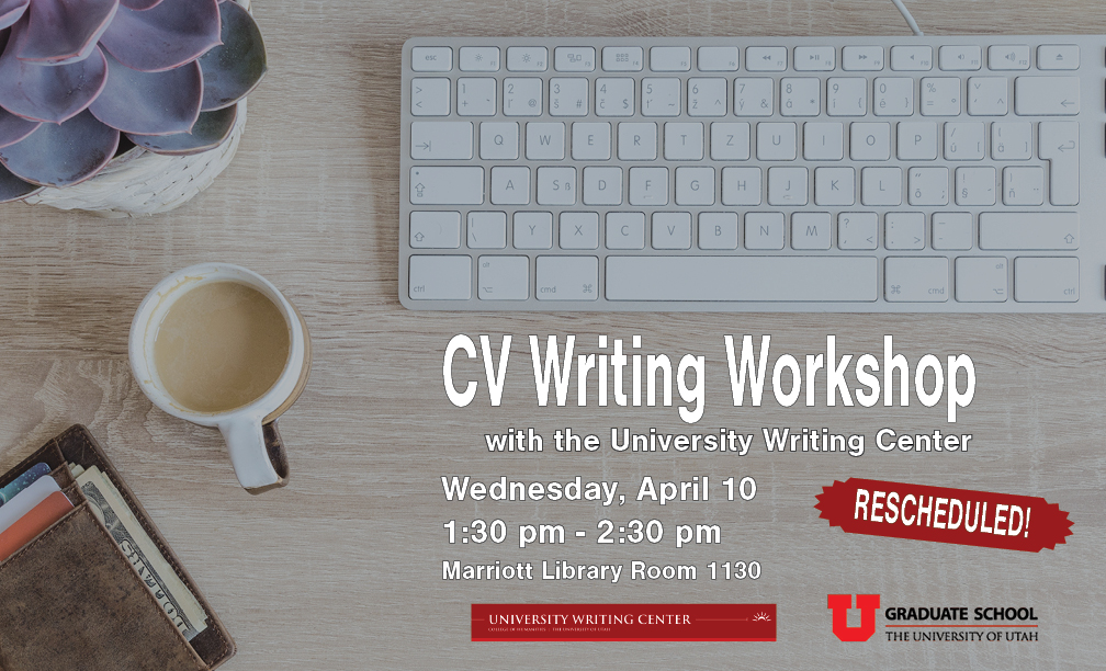 CV Writing Workshop with University Writing Center