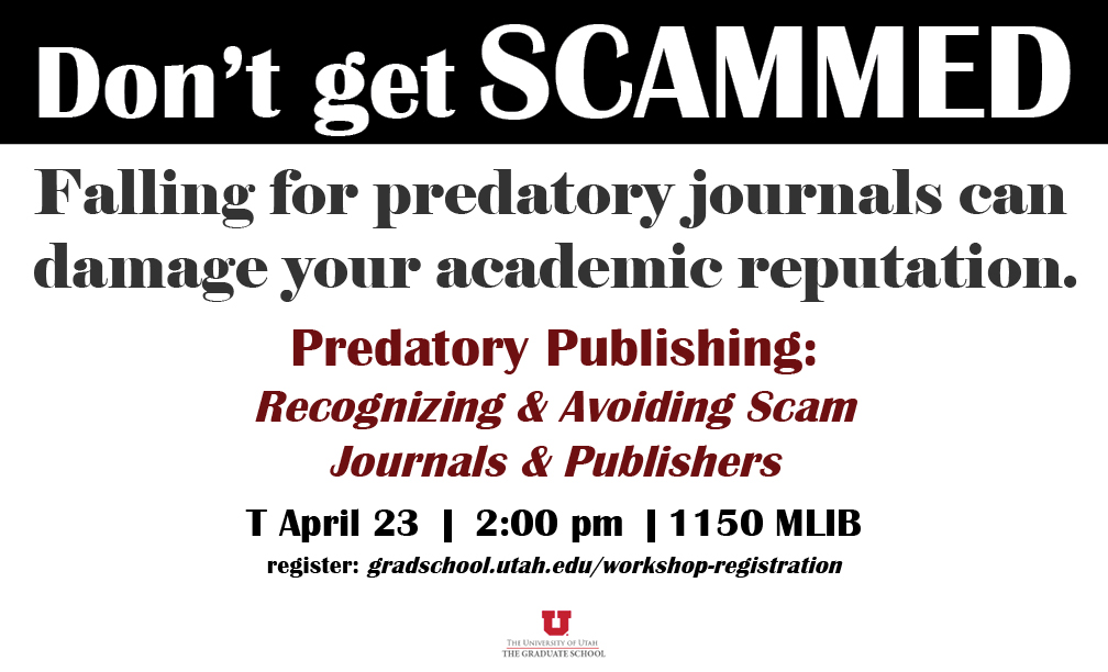 Predatory Publishing: Recognizing and Avoiding Scam Journals and Publishers